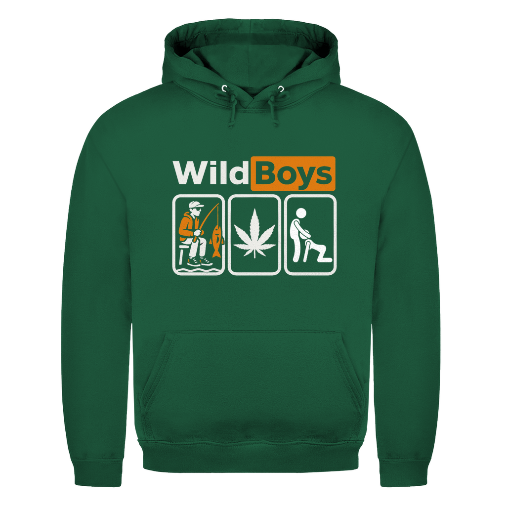 Wild Boys Hoodie – Die 3 Gebote | Bubatz Edition | Angler Streetwear - Wild Boys Shop