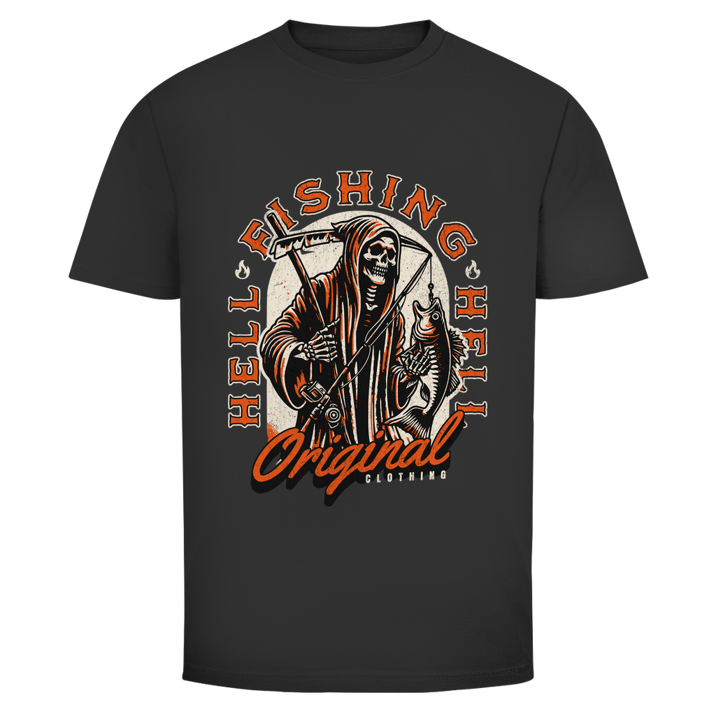 Hell Fishing Original – Premium Angel T-Shirt für echte Fischer - Wild Boys Shop