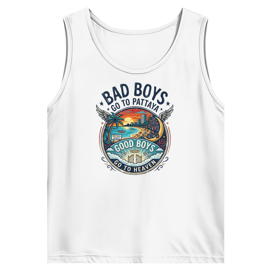 Bad Boys Pattaya Tank Top – Thailand – Tank Top Frontansicht