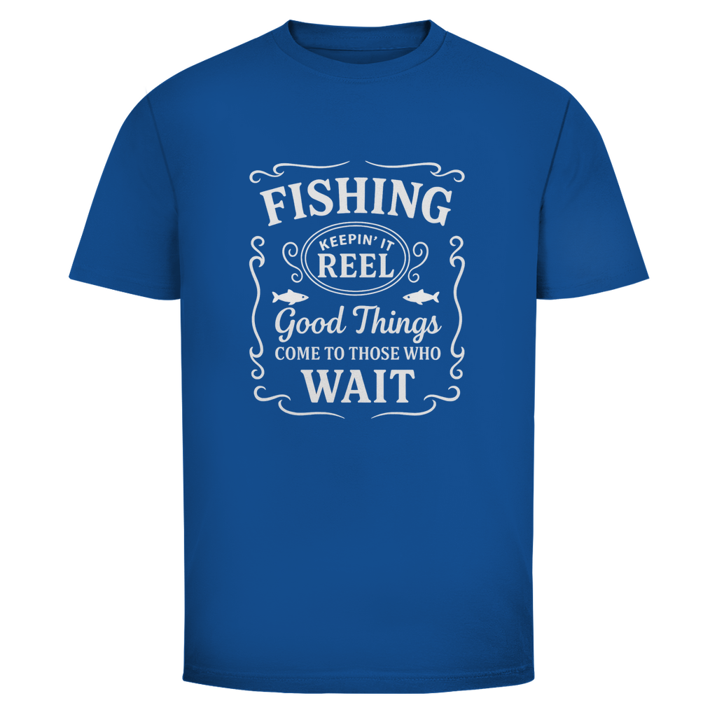 „Fishing Shirt – Keepin’ it Reel | Angler T-Shirt mit Spruch“Fishing Shirt – Keepin’ it Reel | Lustiges Angler T-Shirt | Geschenk für Fischer - Wild Boys Shop
