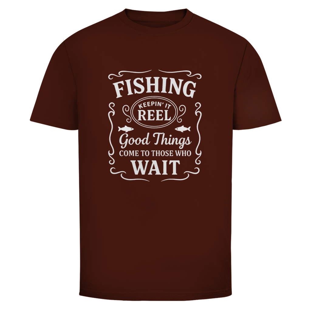 „Fishing Shirt – Keepin’ it Reel | Angler T-Shirt mit Spruch“Fishing Shirt – Keepin’ it Reel | Lustiges Angler T-Shirt | Geschenk für Fischer - Wild Boys Shop