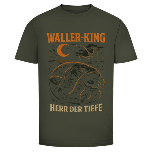 Waller King – T-Shirt Designdetail Nahaufnahme