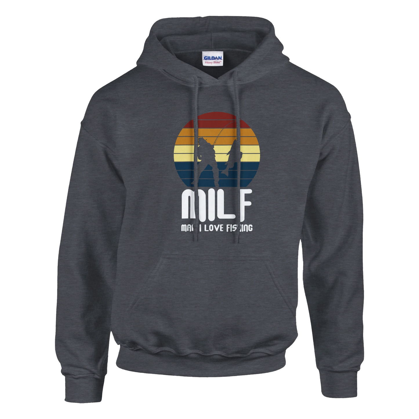 MILF – Angler Hoodie – Hoodie Größentabelle