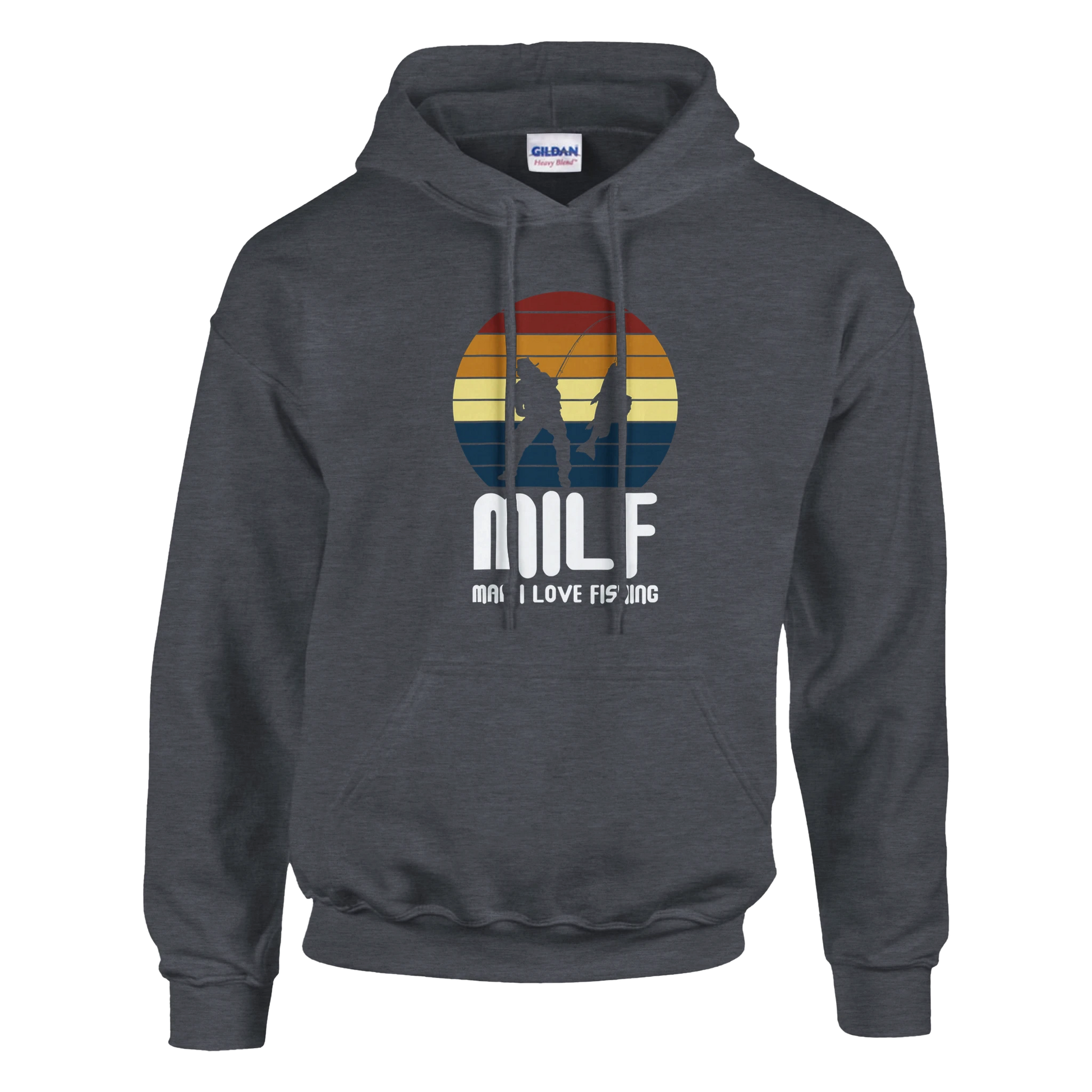 MILF – Angler Hoodie – Hoodie Größentabelle
