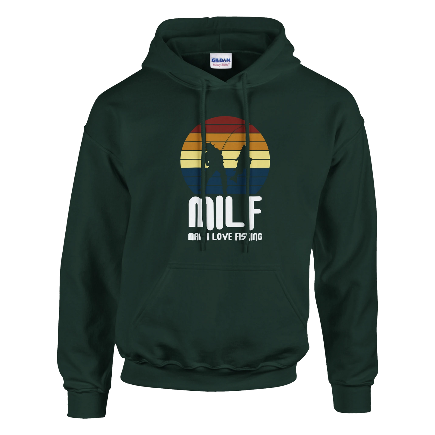 MILF – Angler Hoodie – Hoodie Lifestyle-Ansicht
