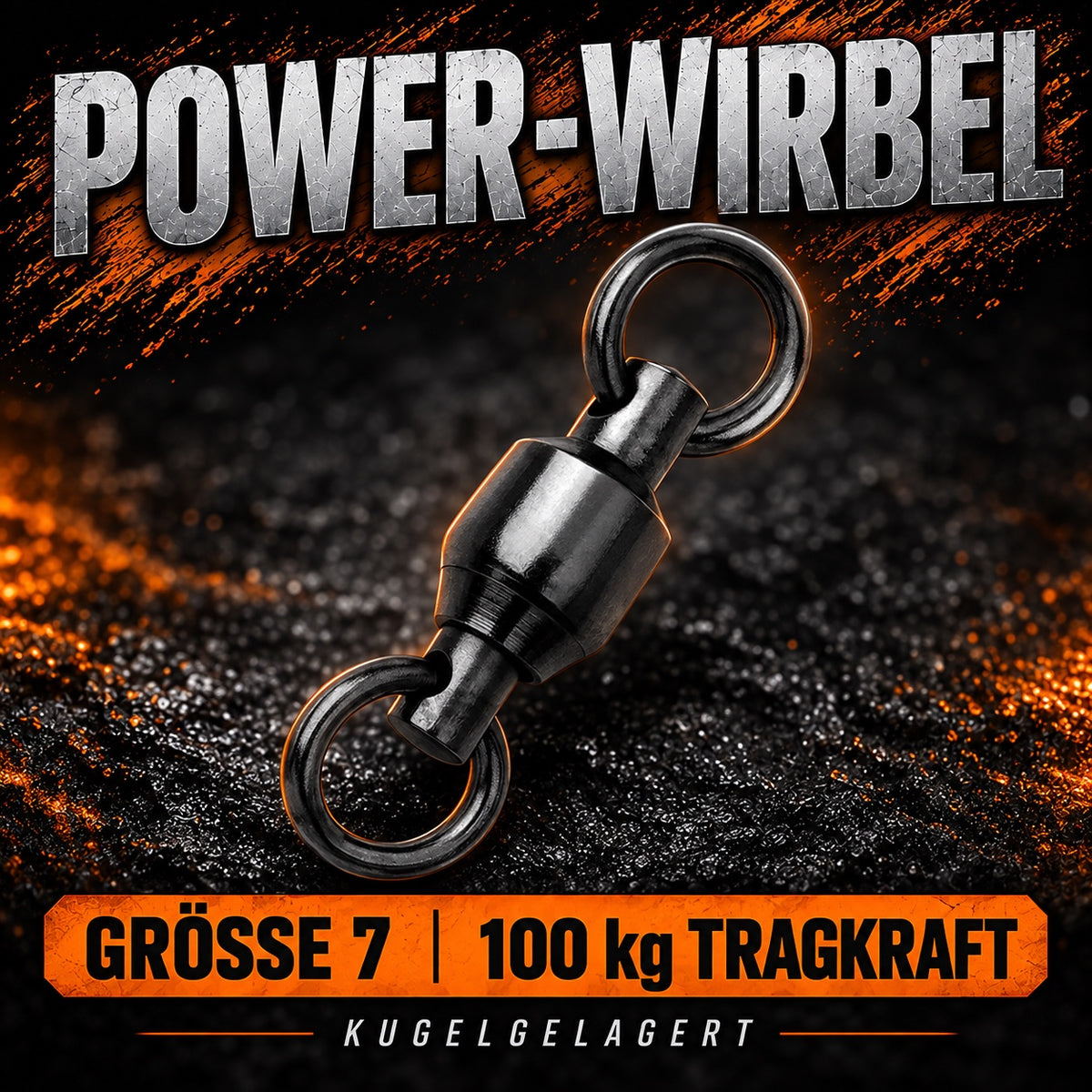 Power-Wirbel Größe 7 mit 100 kg Tragkraft