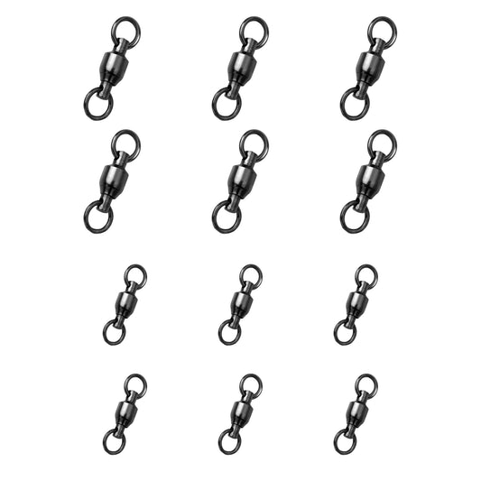 Power-Wirbel Set: 6× 100 kg (Gr. 7) und 6× 65 kg (Gr. 5) kugelgelagerte Wirbel
