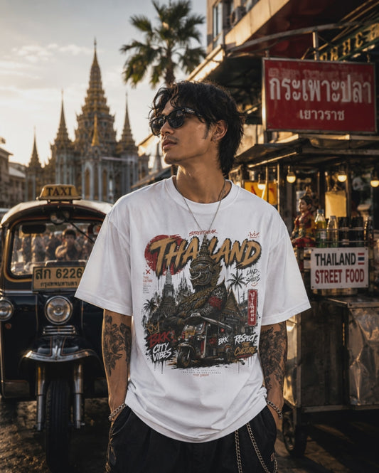 Bangkok Guardian T-Shirt — Thailand Streetwear Style | Wild Boys