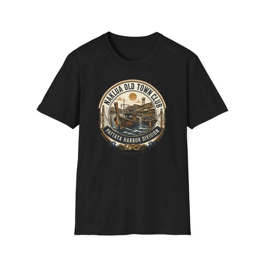 Naklua Old Town Club T-Shirt – Pattaya Harbor Vintage Streetwear Tee