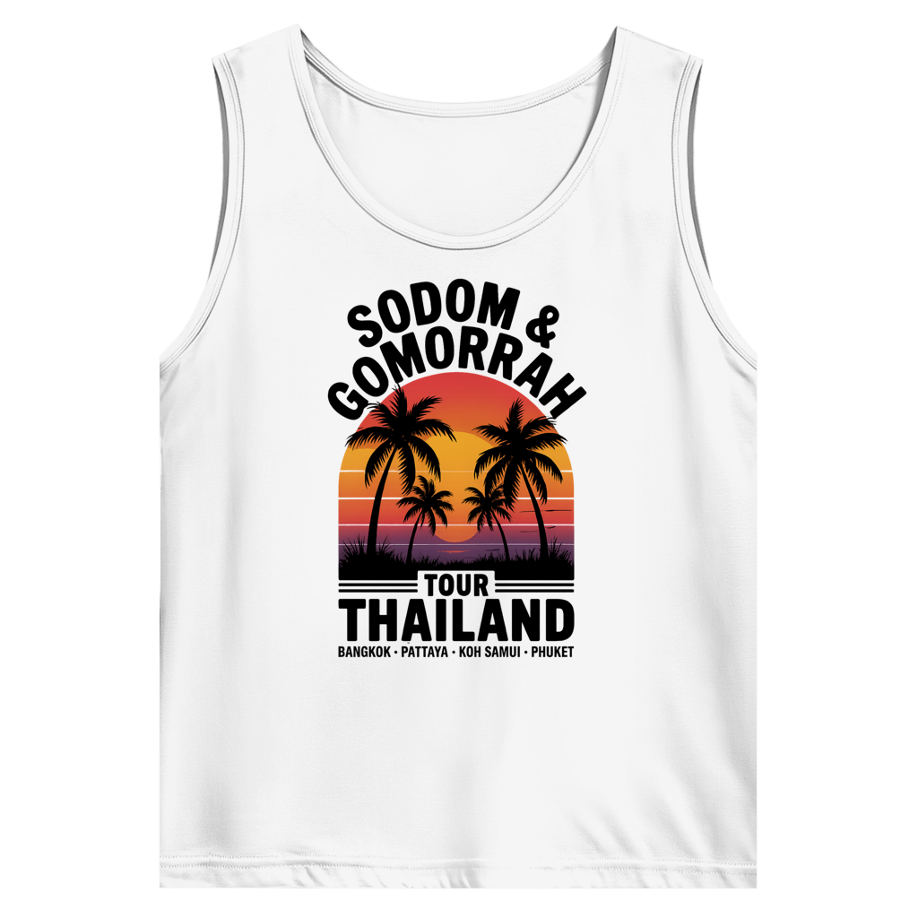 Sodom & Gomorrah Tank Top – Thailand Party – Tank Top Frontansicht