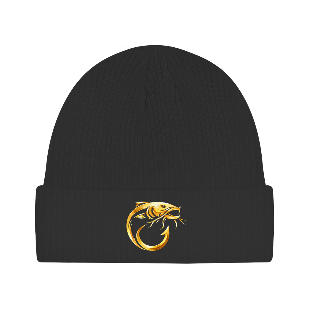Wild Boys Logo Beanie aus 100% Bio-Baumwolle – warm, doppellagig, Unisex Wintermütze in modernem Streetwear-Look
